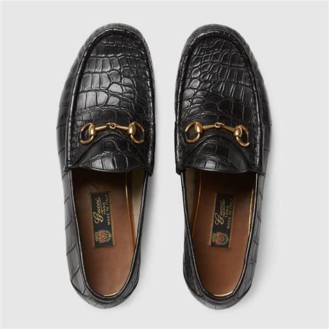 gucci cowhide men's shoes|gucci toe bit loafers.